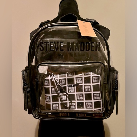 Steve Madden Handbags - 🆕 STEVE MADDEN BACKPACK W/REMOVABLE POUCH! GREAT FOR BACK TO SCHOOL!